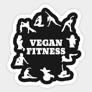 Vegan Fitness Sticker